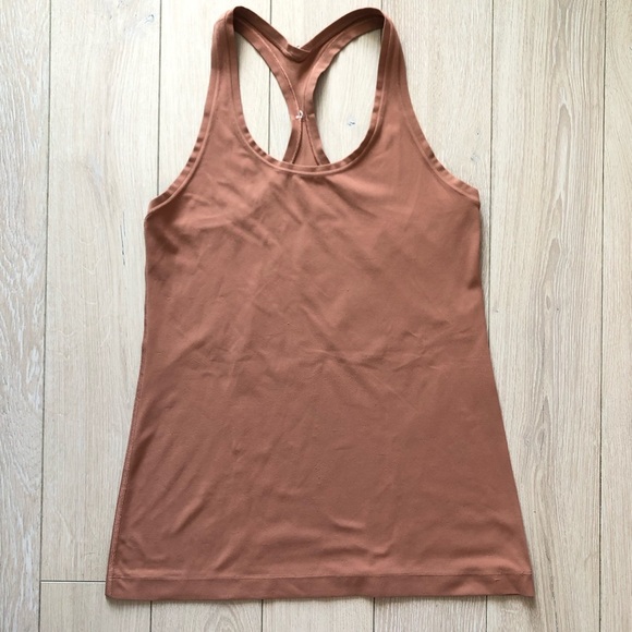 Lululemon Racerback Running Tank Top in Burnt Orange - Picture 2 of 8